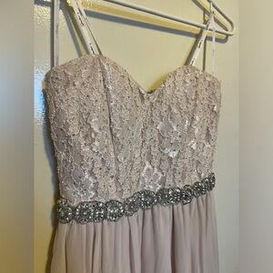 Strapless Prom Dress